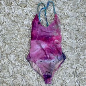 WILDFOX Galactic Space One Piece Bathing Suit